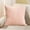 Pink, variant on WZXPWT Breathable Cotton Pillowcases, 18"x18" Soft Weave Pillow Shams, Decorative Cushion Covers, Envelope Closure Design, Skin-Friendly Pillow Covers