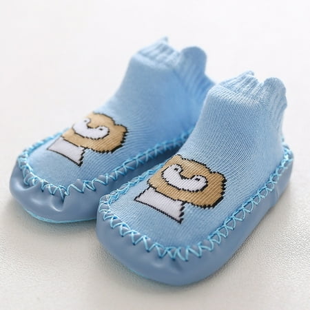 

YOHOME Newborn Baby Cartoon Newborn Baby Girls Boys Anti-Slip Socks Slipper Shoes