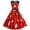 Pink, variant on BLTIBY 2024 Womens Christmas Camisole Dresses Xmas Print Vintage V-Neck Dress Holiday Cocktail Party Sleeveless Swing Dress A-Line Midi Outfits Red XXL