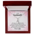 thumbnail image 4 of To My Soulmate Life May Not Always be Sweet Alluring Ribbon Necklace Message Card, 4 of 20