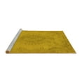 thumbnail image 2 of Ahgly Company Machine Washable Indoor Rectangle Oriental Yellow Industrial Area Rugs, 8' x 10', 2 of 4