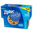 thumbnail image 5 of Ziploc Twist 'n Loc 32 oz Container, 4 Count, 5 of 8