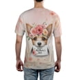thumbnail image 5 of Happy Mother's Day Toy Fox Terrier with Flower Crown and Greeting Card All Over Print 3D Shirt Unisex Merch Dog Lover - 13004, 5 of 6