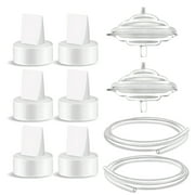 Maymom Pump Parts Compatible with Spectra S1 S2 9 Plus Backflow Protector Duckbill Valve Tube