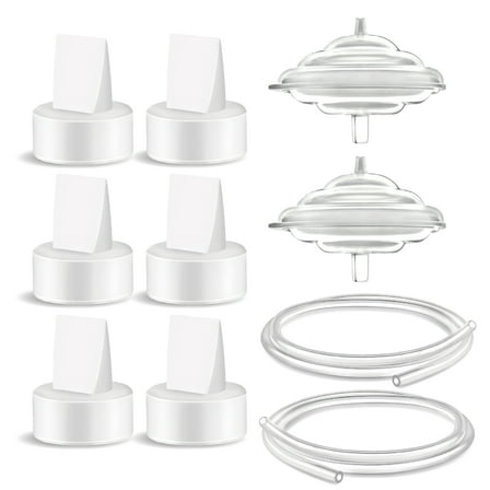 Maymom Pump Parts Compatible with Spectra S1 S2 9 Plus Backflow Protector Duckbill Valve Tube