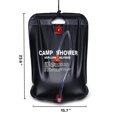 thumbnail image 4 of Bolsa de ducha solar portátil para exteriores, bolsa de ducha para acampar, bolsa de agua para baño, bolsa de ducha para acampar de 20L., 4 of 6