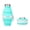 Blue, variant on Foldable Silicone Cup, Double-Sided Collapsible Water Bottle, Portable Folding Mug for Camping, Hiking, Outdoors
