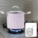 thumbnail image 4 of 3L Japanese Tempura Frying Pot with Basket, Frying Pan Deep Fryers Frying Pot for Home Chicken, 4 of 5