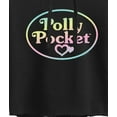 thumbnail image 3 of Polly Pocket - Polly Pocket Ombre Logo Cropped Graphic Hoodie, 3 of 5