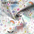 thumbnail image 4 of Dino Shower Curtains for Girly Bathroom Decor Funny Fairy Cartoon Fantasy Colorful Animal Rainbow Cloud Heart Shower Curtain Durable Machine Washable Waterproof Fabric, 36x72 Inch, 4 of 6