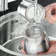 thumbnail image 6 of Coffee Brewing Pots With Clear Lid And Sturdy Stainless Steel Construction Suitable For Small Offices And Homes, 6 of 8
