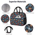 thumbnail image 4 of Womens Dinosaur and Bone Silhouette Pattern Lunch Box for Work,Insulated Lunch Bag for Women,Loncheras Para Mujer,Leakproof Adult Lunch Bag for Work,Beach,Travel,Picnic,Camping, 4 of 7