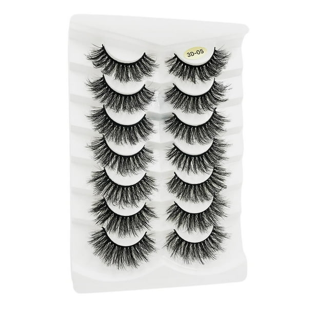14 Uds. Traje de pestañas postizas cómodo pa extensión de pestañas baile DIY B Colcomx Kits de pestañas postizas