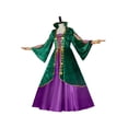 thumbnail image 5 of Medieval Green Velvet Dress Witch Dress Robes Outfit Adult for Women, 5 of 6