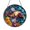 Acrylic 3.5 Inch, variant on Smart Cuttlefish Ocean Suncatcher Round Beautiful Item Gift Panel Glass