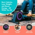 thumbnail image 3 of Cubii JR1, Compact Seated Elliptical Trainer, 8 Adjustable Magnetic Resistance Levels, Purple, 3 of 18