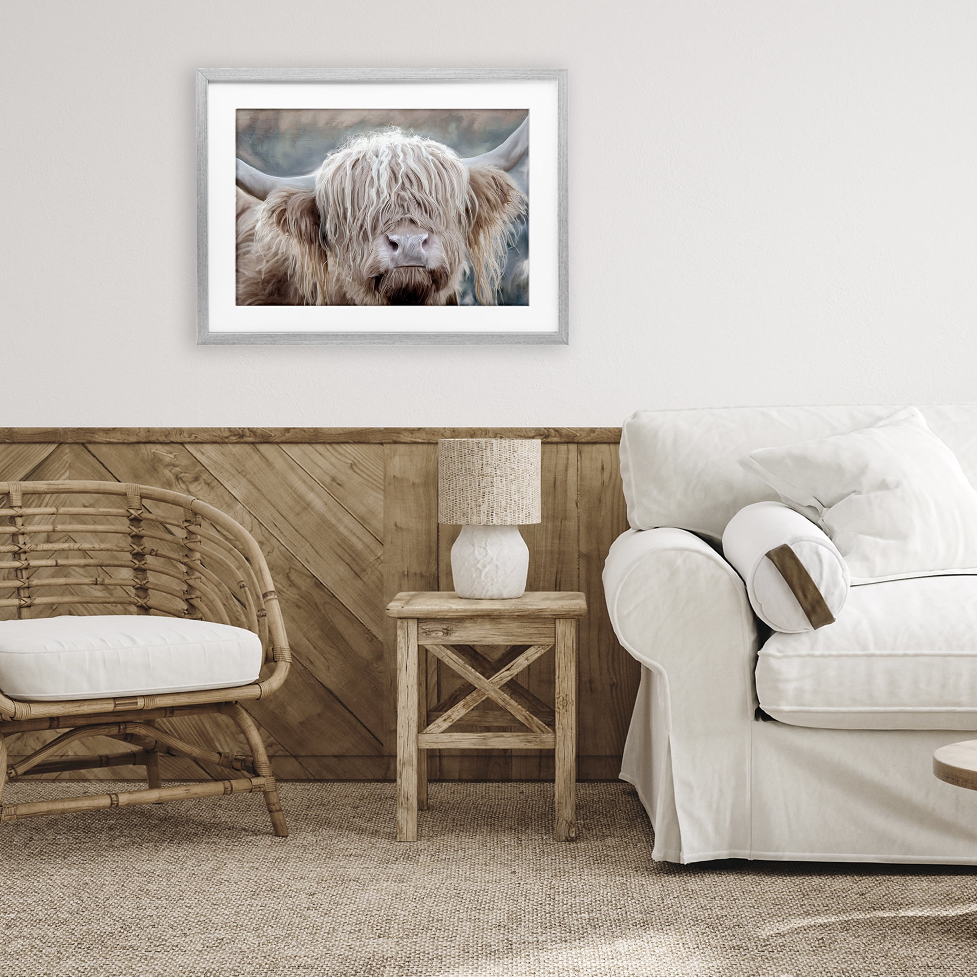 Stupell Industries In the Highlands Photograph Gray Framed Print Under Glass, design by Kim Allen