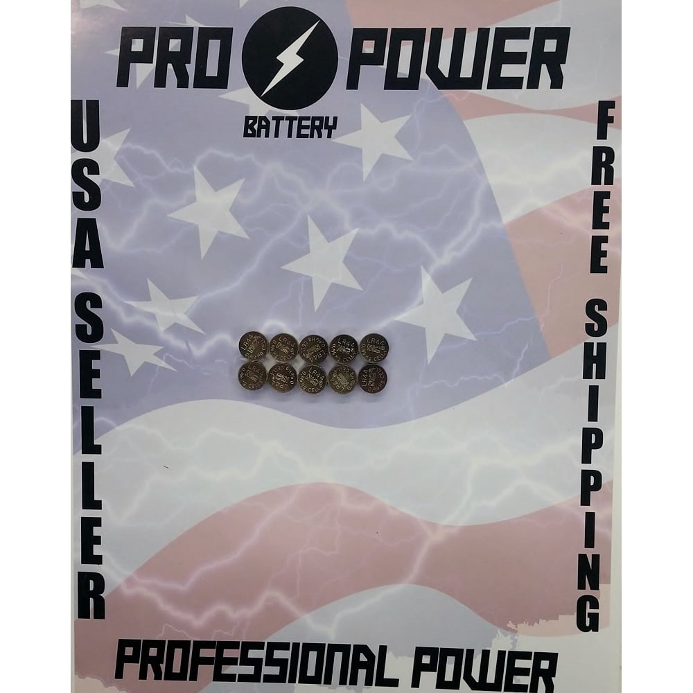 10 NEW LR44 REPLACEMENT FOR Energizer A76 L1154 AG13 357 SR44 303