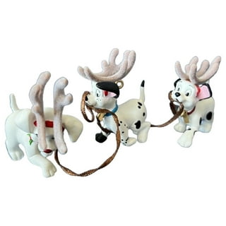 Hallmark Disney 101 Dalmatians Patch Puppy Christmas Ornament, White