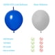 thumbnail image 4 of Globos de látex ADIDO EVA azules, 30 cm, 80 unidades, para fiestas, 4 of 9