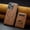 Brown, variant on Phone Case - A multi-functional detachable phone case that supports wireless charging, wallet, and stand. Compatible with iPhone 17 Pro Max, 17 Air, 16 E, 15, 14 Plus, 13, and 12. RFID protection.