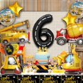 thumbnail image 4 of Kit de globos de construcción DUNSEO para fiesta de cumpleaños número 6, 4 of 7