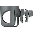 thumbnail image 3 of New Cup Holder Compatible with Bugaboo. A Solid Super Secure Fit. 360 Degrees Rotatable. Anti-Shake Spill Resistant. (Gray), 3 of 10