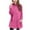 Hot Pink, variant on Ashirexll Crewneck Sweatshirts Sweatshirts For Girls Trendy 5-15 Years Girls Casual Long Sleeve Fall Fashion Solid Sweatshirt With Pockets