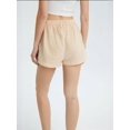 thumbnail image 5 of Linen High Waist Elastic Waist Shorts, 5 of 6