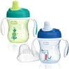 Chicco Semi-soft Spout Trainer Sippy Cup 7oz 6m+ (2pk) - Blue/Green