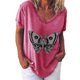 thumbnail image 1 of Camisetas de manga corta estampadas para mujer OAVQHLG3B Store  lin121212, 1 of 4