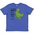 thumbnail image 3 of Inktastic T-Rex Can't Clap Youth T-Shirt, 3 of 5