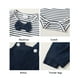 thumbnail image 5 of Conjunto de ropa NZRVAWS para bebés de 12 a 18 meses, pantalones largos, 5 of 6