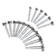 thumbnail image 4 of Brocas para madera 16 piezas de Carburo cementado Ticfox broca plana para madera acabado de lujo, 4 of 12