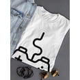 thumbnail image 3 of Console Controller T-Shirt Men -Image by Shutterstock, Male Large, 3 of 4