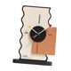 thumbnail image 2 of Reloj de mesa moderno, robusto, regalo de cumpleaños, decorativo para mesita de noche, dormitorio. Naranja, 2 of 9
