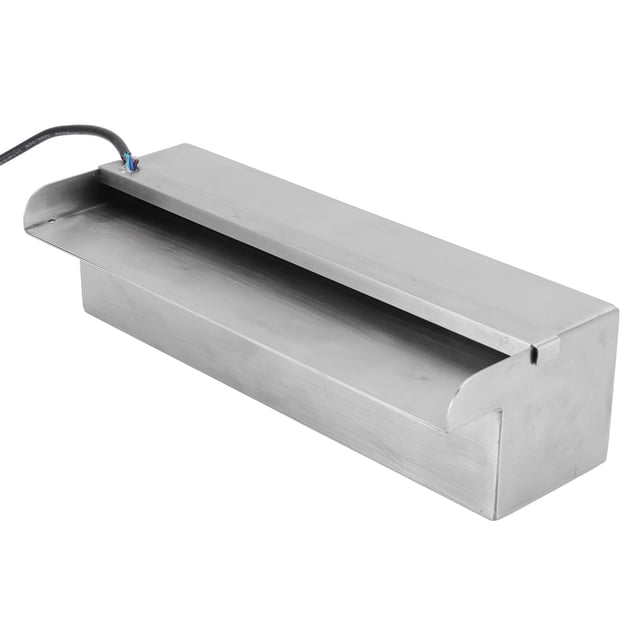 Fuente De Piscina, Cascada De Piscina LED Con Control Remoto único Con Tira De Luz LED Para Piscina