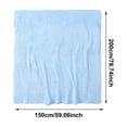 thumbnail image 3 of Cotton Blanket for Bed - Cooling Breathable and Lightweight, Soft Cozy Textured Herringbone Woven Summer Blanket for Home Decor, 3 of 5