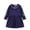 Navy Blue, variant on Godderr Baby Girl Dress,Toddler Girl Long Sleeved Embroidered Dress Kids Princess Dress for 2-8y