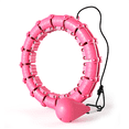 thumbnail image 1 of 24 secciones, no se caiga del artefacto para quemar grasa desmontable del hula hoop de la cintura perezosa, se ajusta dentro de la circunferencia de la cintura de 127 cm TUNC Sencillez, 1 of 5
