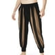 thumbnail image 4 of Pantalones largos para hombre, moda informal de patchwork, cintura elástica, bolsillos, deportivos, 4 of 9