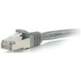 thumbnail image 5 of C2G 9ft Cat6 Snagless Shielded (STP) Ethernet Network Patch Cable - Gray - patch cable - 9 ft - gray, 5 of 5
