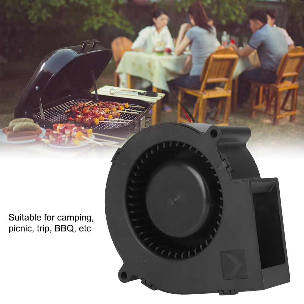 Ventilateur de barbecue à piles portable Delaman Air Blower chaud en hiver pour barbecue en plein air pour barbecue