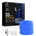 thumbnail image 1 of Luces tipo cuerda FOEERS, 10 m, 360, LED azules, exteriores, impermeables, 110 V, 1 of 6