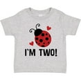 thumbnail image 3 of Inktastic Ladybug 2nd Birthday Cute 2 Year Old Girls Toddler T-Shirt, 3 of 5