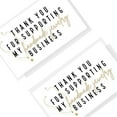 thumbnail image 6 of Thank You For Supporting My Handmade Jewelry Business Cards  50 Pack  2x3.5 Business Card Size  Jewelry Consultant  Small Business  White Card Design, 6 of 7