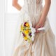 thumbnail image 5 of BRIGHTFUFU 1 conjunto de bouquet bouquet bride flower espuma de flores mango de encaje de lente de ramo arreglo de boda accesorio de boda, 5 of 7