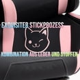 thumbnail image 3 of Silla ergonómica de lujo con respaldo alto kawaii ins, silla de juegos rosa para mujer, silla cómoda para juegos, 3 of 3