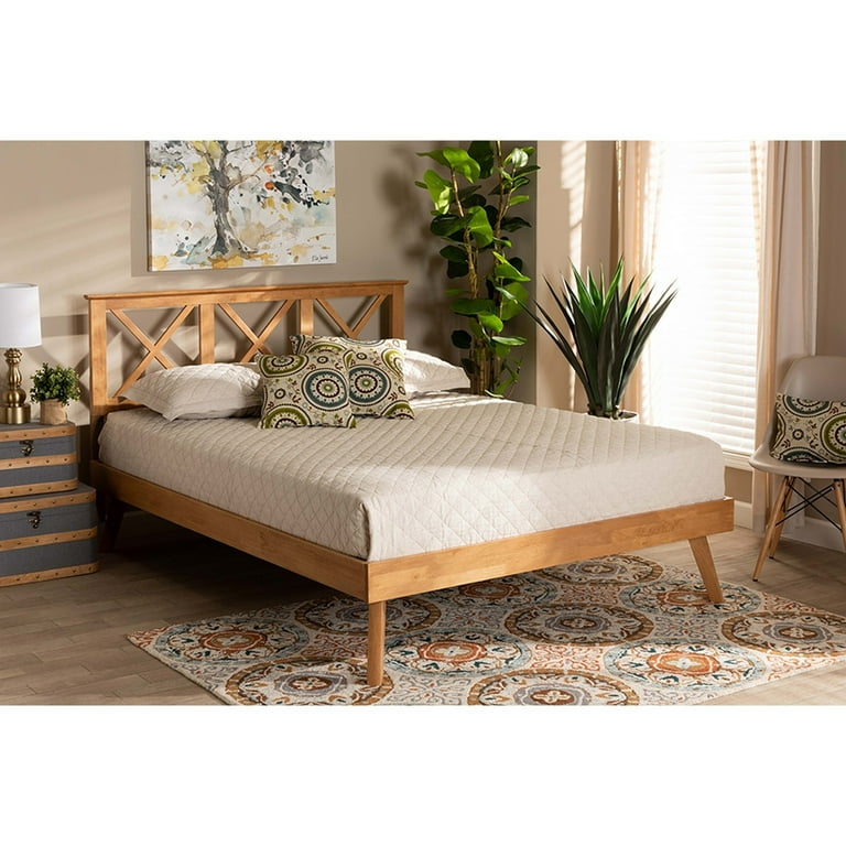 Baxton Studio Galvin Modern and Contemporary Brown Finished Wood Full Size Platform Bed Baxton Studio Galvin Modern and Contemporary Brown Finished Wood Full Size Platform Bed