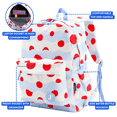thumbnail image 3 of J World Unisex Oz 17" Daily Backpack For School And Travel, Floating Apple, 3 of 7